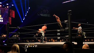 Fancam Roppongi Vice vs FTR AEW Dynamite Vegas 52522 ROH World Tag Team Championship [upl. by Atinas]