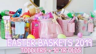 EASTER BASKET HAUL FOR TWINS  2019 [upl. by Vogeley]