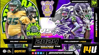 Deland Dawgs VS Fellowship Lions  14U AUG Beatemandfeedthehomeless [upl. by Dianemarie]