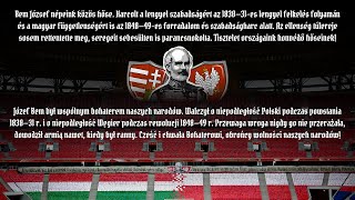 Koreográfia a Magyarország–Lengyelország vbselejtező mérkőzésen [upl. by Razatlab135]