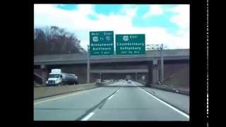 Bike the Abandoned Pennsylvania Turnpike 10 miles in 7 Minutes [upl. by Findlay]