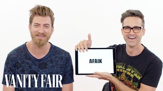 Rhett amp Link Teach You Internet Slang  Vanity Fair [upl. by Lemaj]