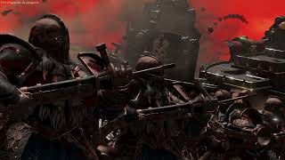 Chaos Dwarfs VS Dwarfs  Total War Warhammer 3 Cinematic Battle [upl. by Daht]