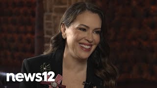 Alyssa Milano of Broadway musical Chicago shares her health struggle with longCOVID  News 12 [upl. by Eicnarf]