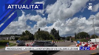 Proseguono i lavori di via Valiani a Levane [upl. by Skantze]