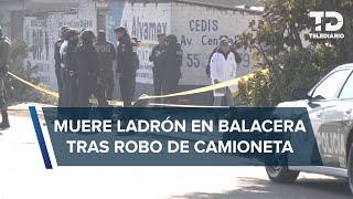 Robo de camioneta desata persecución y balacera en la GAM muere delincuente [upl. by Maurer]