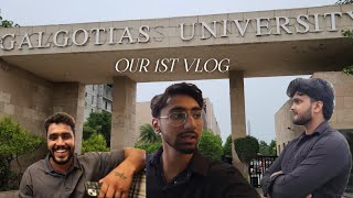 FIRST VLOG  GALGOTIAS UNIVERSITY  Gujjars in greater Noida [upl. by Romona]