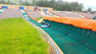 Tubing at Hillend Snowsports Centre [upl. by Kcirdaed574]