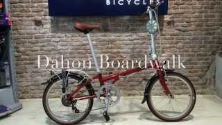 Dahon Boardwalk D7 La bicicleta plegable urbana [upl. by Eissed]