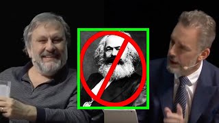 Zizek surprises Peterson I am more of a Hegelian than a Marxist [upl. by Arik]