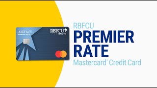 RBFCU Premier Rate Mastercard® Credit Card [upl. by Cha]