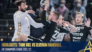 HIGHLIGHTS  THW Kiel vs Elverum Handball  Round 2  EHF Champions League 202122 [upl. by Miuqaoj]