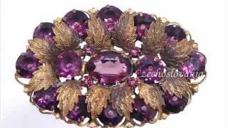 Vintage Jewelry 1930s  1960s fashion era [upl. by Kier739]