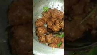 Manchuria recipe😍🤤😋food foodieslover chineseyoutubeshorts likeandsubscribe [upl. by Nosraep]