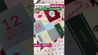 this was a STEAL 😱 20 Target MAKEUP ADVENT CALENDAR 🎅🏻🗓️ adventcalendar giftideas christmas [upl. by Jamnis993]