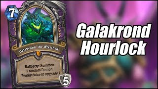 Galakrond Hourlock  Galakronds Awakening  Hearthstone [upl. by Allbee338]