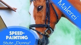 PastellZeichnung Donna  Speedpainting  Tierzeichnung  Kunst [upl. by North]