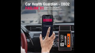 FASLINK X1 Bluetooth OBD2 Scanner for iPhone amp Android [upl. by Ellennahc242]