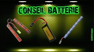 Airsoft tuto comment choisir sa batterie  nimh  lipo [upl. by Alilahk]