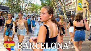 🇪🇸 BARCELONA DOWNTOWN SPAIN 2023 FULL TOUR [upl. by Woll510]