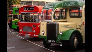 Skipton October 2024 vintage bus running event [upl. by Cookie629]