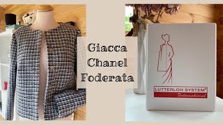 Come cucire una giacca Chanel foderata  Metodo Taglio D’Oro [upl. by Ahsiena872]