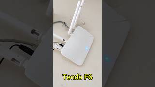 Tenda F6 best Router short shorts router onu tenda best vairalvideo video viralvideos [upl. by Pearlstein184]