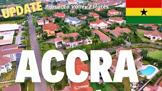 Trasacco Valley Estates in 4K  Luxury Living in Accra Ghana 🇬🇭 Trasacco estate 4K video NextLevel [upl. by Scotti]