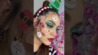 Maquillaje Artístico Navideño🎄 makeup maquillistas maquillaje maquillistaprofesional viral [upl. by Doubler485]