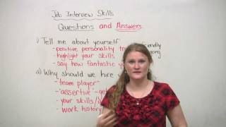 Job Interview Skills Questions amp Answers [upl. by Llenwahs]