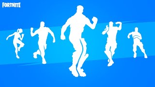 THE TOP 50 RAREST EMOTES IN FORTNITE [upl. by Ailecnarf406]