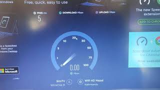 Dishhome Fibernet Speed Test [upl. by Alicia]