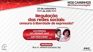 REGULAÃ‡ÃƒO DAS REDES SOCIAIS CENSURA Ã€ LIBERDADE DE EXPRESSÃƒO [upl. by Aliehc]