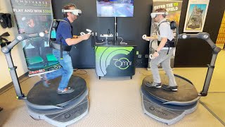 Virtuix Omni One VR Treadmill Interview [upl. by Martinez916]