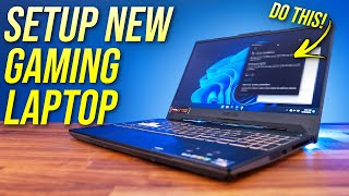 How To Setup Your New Gaming Laptop [upl. by Susanna]