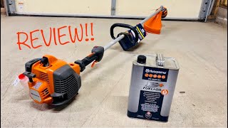 Husqvarna 130L Review String Trimmer [upl. by Basham]