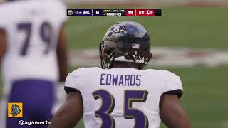 Madden 24 gameplay  Ravens vs Chiefs [upl. by Aitropal]