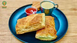 Easy and quick veg puffs 😋😋😋 [upl. by Imotas432]