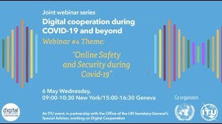 Webinar 4 Online Safety and Security during COVID19 [upl. by Anjela]