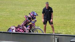 Nynke Sijbesma training 3 FIM Womens Speedway Academy WSA in Teterow 21 juni 2024 [upl. by Fredenburg]