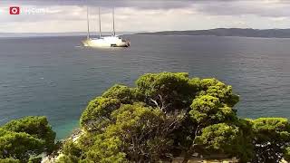 Brela Croatia  Andrey Melnichenkos Sailing Yacht  992019 [upl. by Ijic]