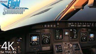 Amazing detail landing  commentary approach EKCH MSFS CRJ 700 [upl. by Nuoras512]