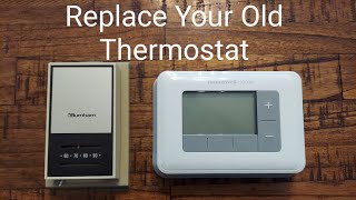 Replace Your Old Thermostat SAVE MONEY with Honeywell Home [upl. by Nahsar]