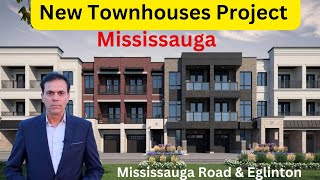 Tour of Town Houses Project Mississauga Ontario Canada  Tabish Khan Real Estate [upl. by Ulani]