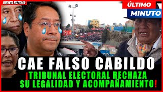 CAE CABILDO DE ARCE CHOQUEHUANCA Y COPA EN EL ALTO ¡TRIBUNAL ELECTORAL LO RECHAZA O DE VALOR [upl. by Spence]