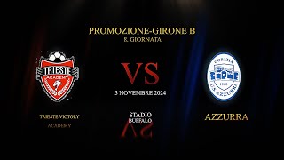 8giornata TRIESTE VICTORY ACADEMYAZZURRA 42 [upl. by Akcimahs63]