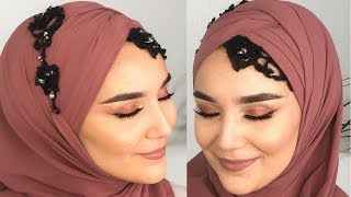 Türkçe Deutsch English Français  Occasional Hijab Style I Turban Tasarim I QampA [upl. by Giusto203]