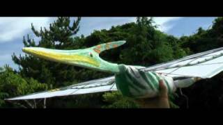 Pteranodon 97 Flight in the wind amp Settle on the tree [upl. by Nyrem606]