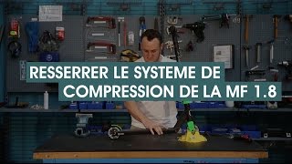 Comment resserrer le jeu de compression de la MF18  Trottinette Freestyle  OXELO WORKSHOP [upl. by Teerell596]