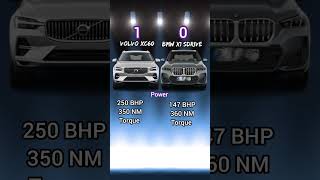 Volvo XC60 Vs BMW X1 s drive Comparison 🔥 [upl. by Aiuqcaj]